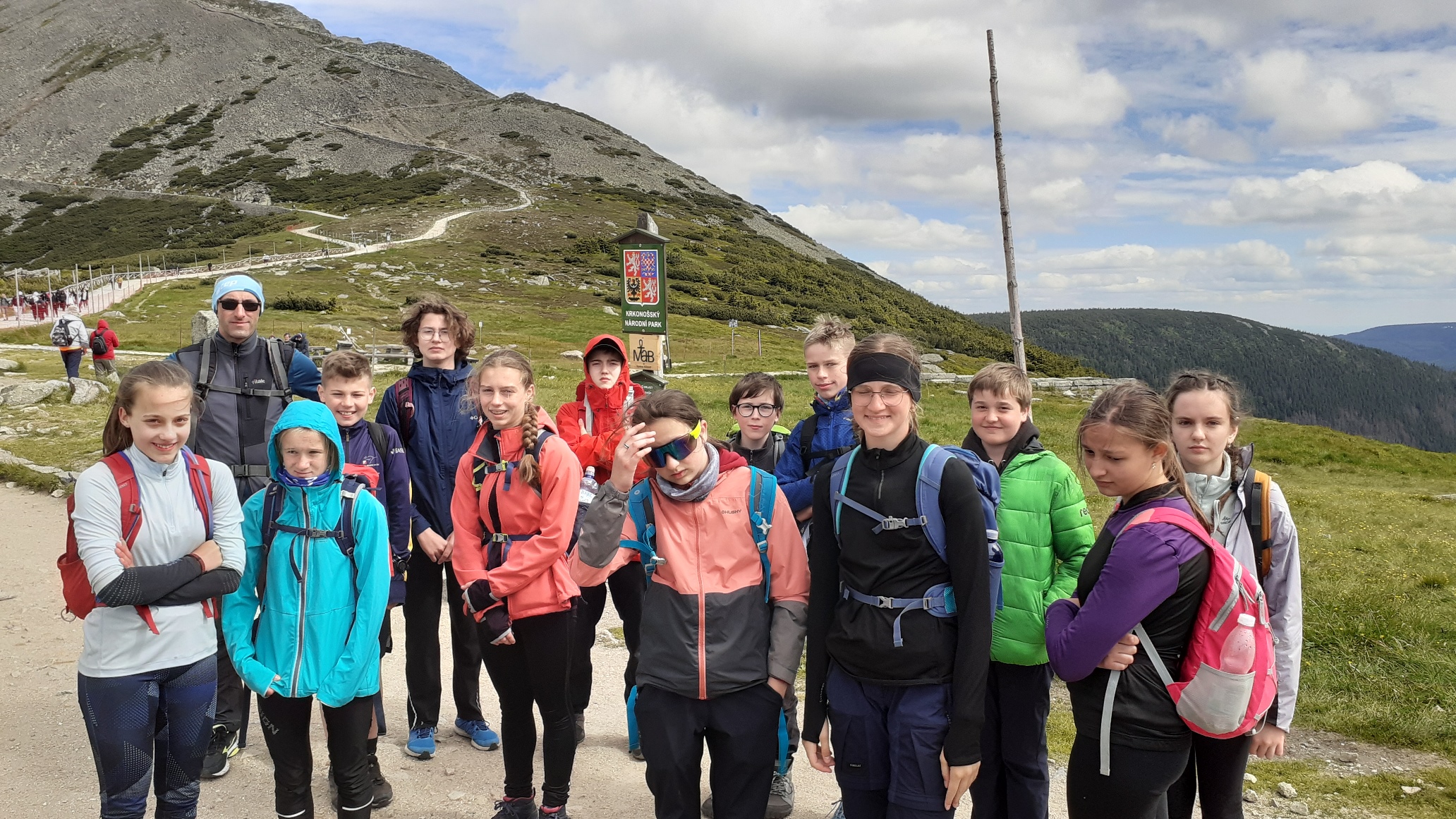 Biologicko-výtvarný projekt v Krkonoších