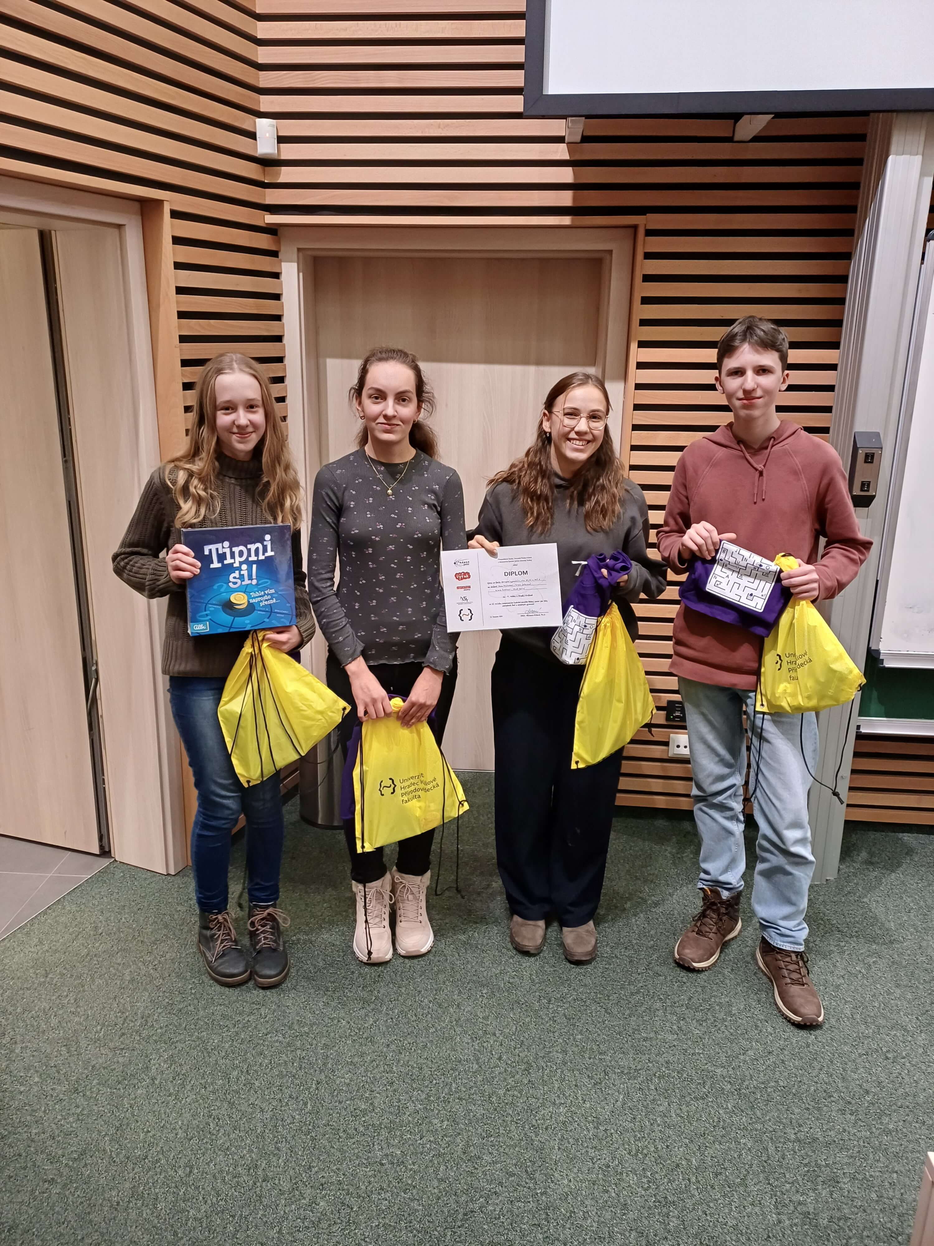 1. místo v Náboji Junior