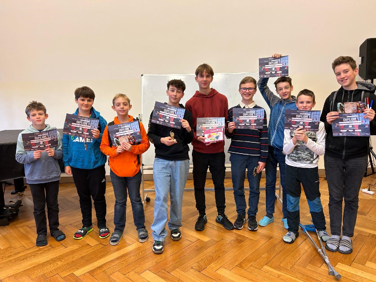 Kompletní stupně vítězů v pišqworkách