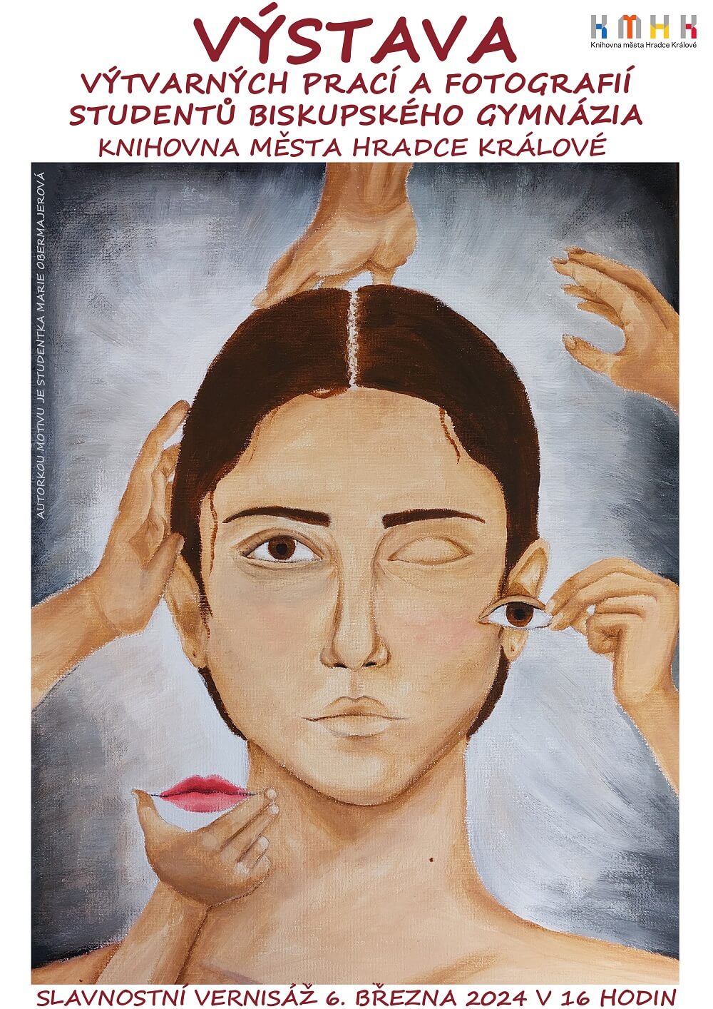 Výstava výtvarných prací a fotografií našich studentů