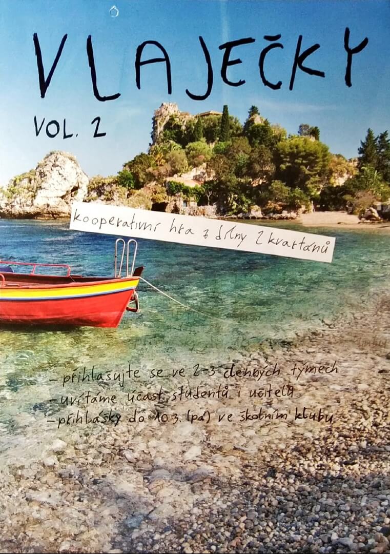 Další kolo hry Vlaječky