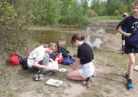 Biologicko-výtvarný projekt sekund