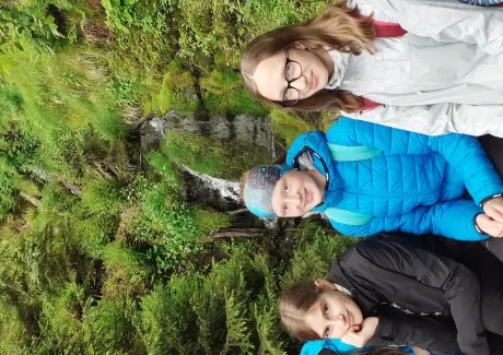 BI-VV projekt v Krkonoších 2.B