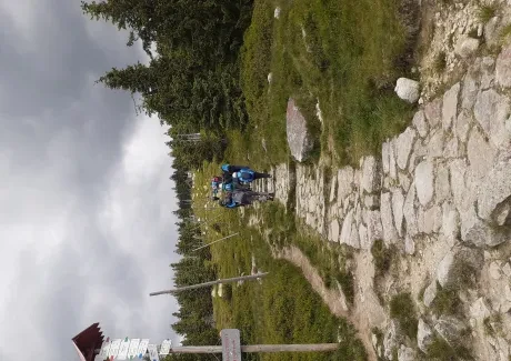 BI-VV projekt v Krkonoších 2.B