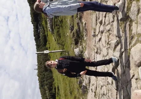 BI-VV projekt v Krkonoších 2.B