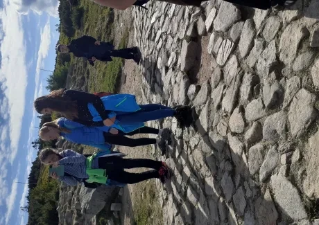 BI-VV projekt v Krkonoších 2.B