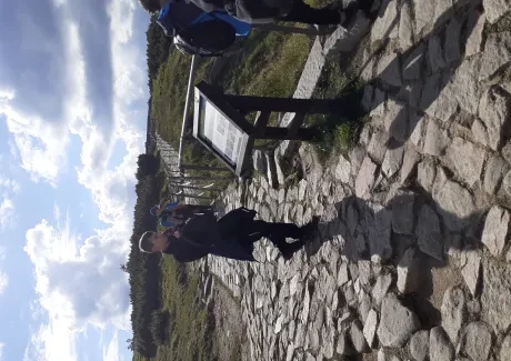 BI-VV projekt v Krkonoších 2.B