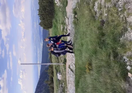 BI-VV projekt v Krkonoších 2.B