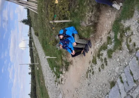 BI-VV projekt v Krkonoších 2.B