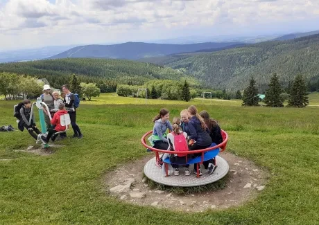 BI-VV projekt v Krkonoších 2.B