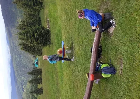 BI-VV projekt v Krkonoších 2.B