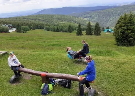 BI-VV projekt v Krkonoších 2.B
