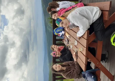 BI-VV projekt v Krkonoších 2.B