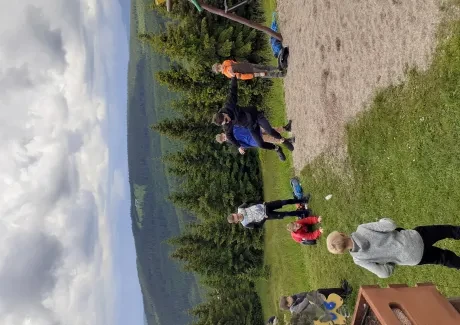 BI-VV projekt v Krkonoších 2.B