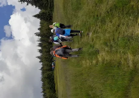 BI-VV projekt v Krkonoších 2.B