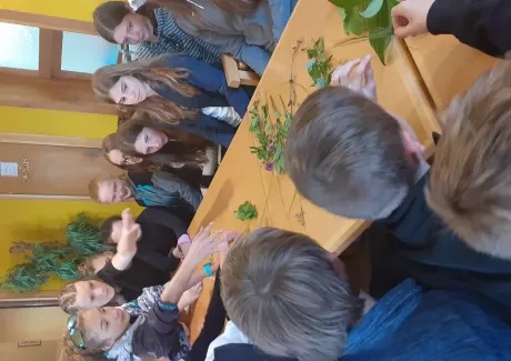 BI-VV projekt v Krkonoších 2.B