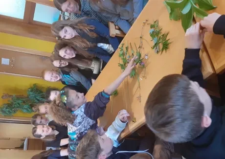 BI-VV projekt v Krkonoších 2.B