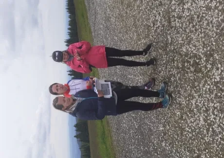 BI-VV projekt v Krkonoších 2.B