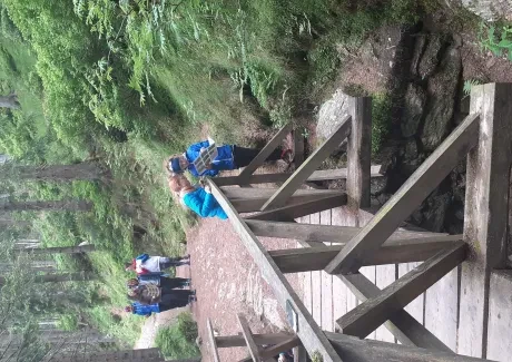 BI-VV projekt v Krkonoších 2.B