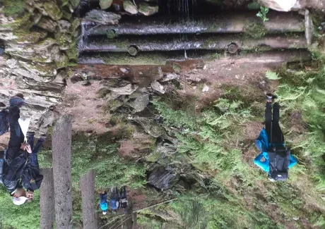 BI-VV projekt v Krkonoších 2.B