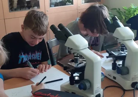 Biologicko-výtvarný projekt sekund