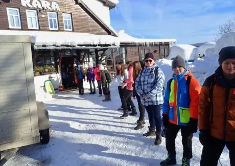 Lyžařský kurz - sekundy 2019