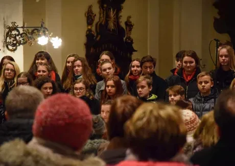 Adventní koncert studentů Biskupského gymnázia a církevní ZUŠ
