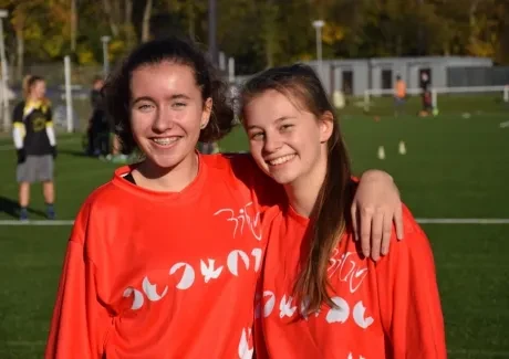 Frisbee - středoškolka; říjen 2017