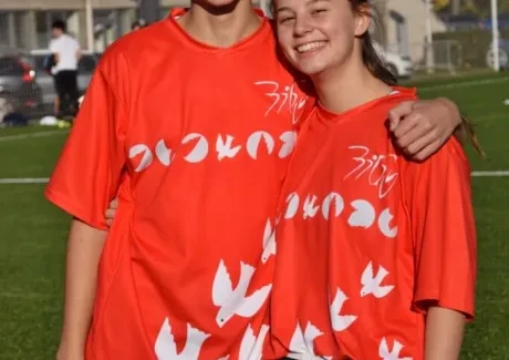 Frisbee - středoškolka; říjen 2017