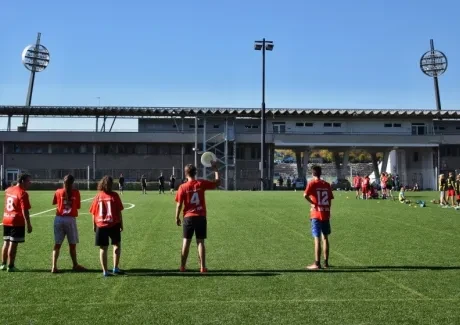 Frisbee - středoškolka; říjen 2017