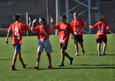 Frisbee - středoškolka; říjen 2017