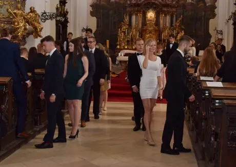 Slavnostní předávání maturitních vysvědčení 1