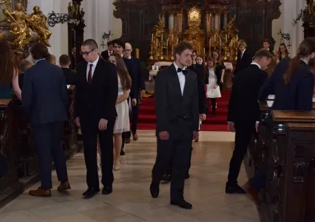 Slavnostní předávání maturitních vysvědčení 1