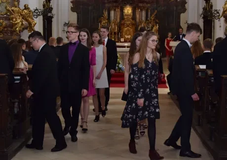 Slavnostní předávání maturitních vysvědčení 1