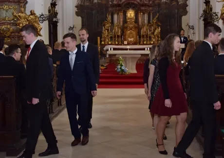 Slavnostní předávání maturitních vysvědčení 1