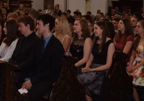 Slavnostní předávání maturitních vysvědčení 1