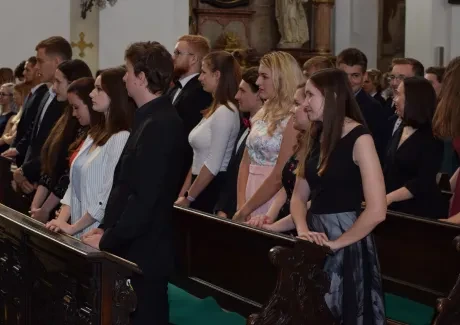 Slavnostní předávání maturitních vysvědčení 1