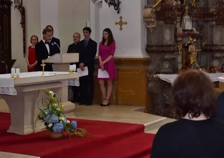 Slavnostní předávání maturitních vysvědčení 1