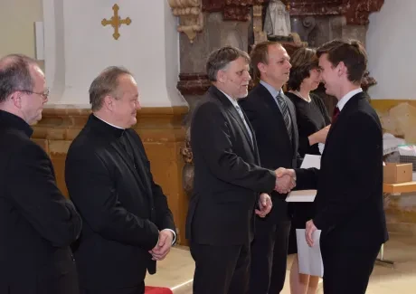 Slavnostní předávání maturitních vysvědčení 1