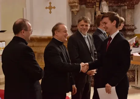 Slavnostní předávání maturitních vysvědčení 1