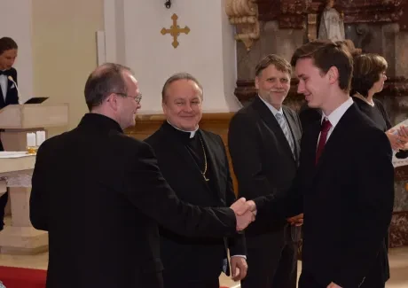 Slavnostní předávání maturitních vysvědčení 1