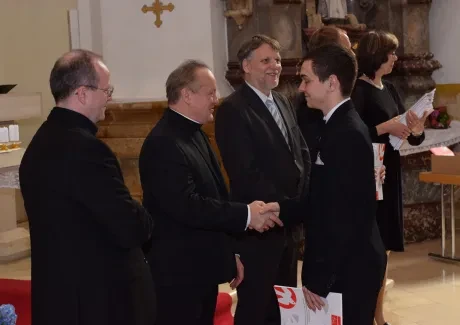 Slavnostní předávání maturitních vysvědčení 1