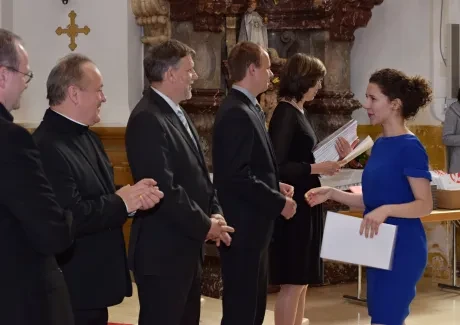 Slavnostní předávání maturitních vysvědčení 1