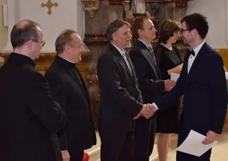 Slavnostní předávání maturitních vysvědčení 1