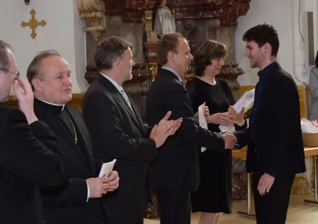 Slavnostní předávání maturitních vysvědčení 1