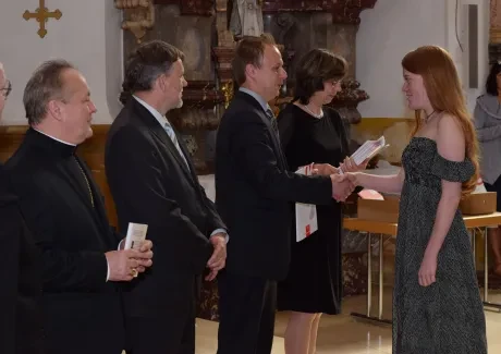 Slavnostní předávání maturitních vysvědčení 1