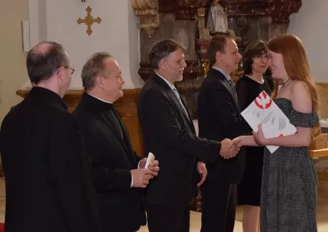 Slavnostní předávání maturitních vysvědčení 1