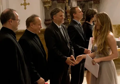 Slavnostní předávání maturitních vysvědčení 1