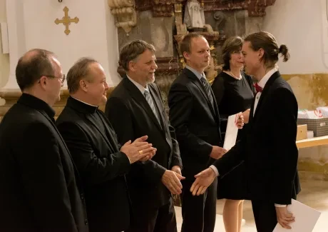 Slavnostní předávání maturitních vysvědčení 1