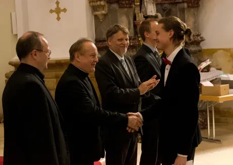 Slavnostní předávání maturitních vysvědčení 1